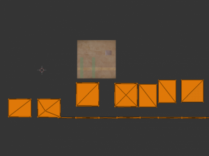 group of boxes 3D Model