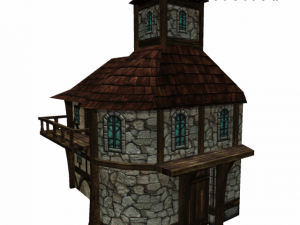 medieval house 1 3D Model