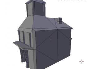 medieval house 1 3D Model