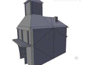 medieval house 1 3D Model