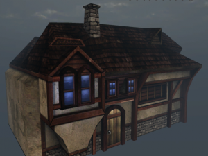 medieval house 2 3D 模型