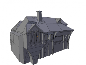 medieval house 2 3D 模型