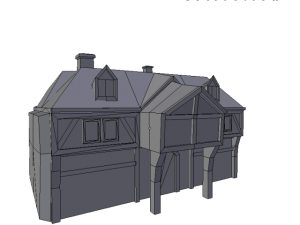 medieval house 2 3D 模型