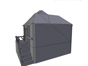 medieval house 3 Modelo 3D