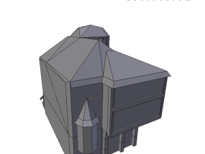 medieval house 3 Modelo 3D