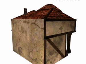 medieval house 4 3D Model