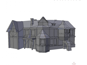 medieval house 5 3D Model