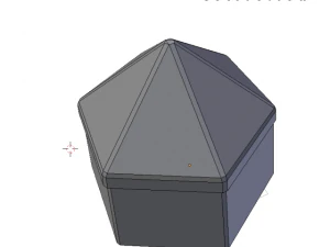 medieval tent green round 3D Model