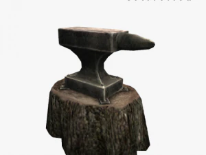 medieval anvil 3D Model