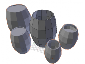 medieval 5 barrels Modelo 3D