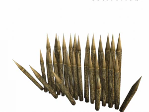 mittelalterlicher F&auml;nger 3D Modell