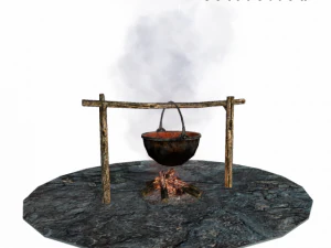 camp soup 1 3D Model