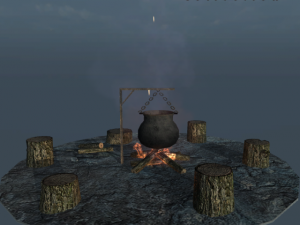 camp soup 2 Model 3D