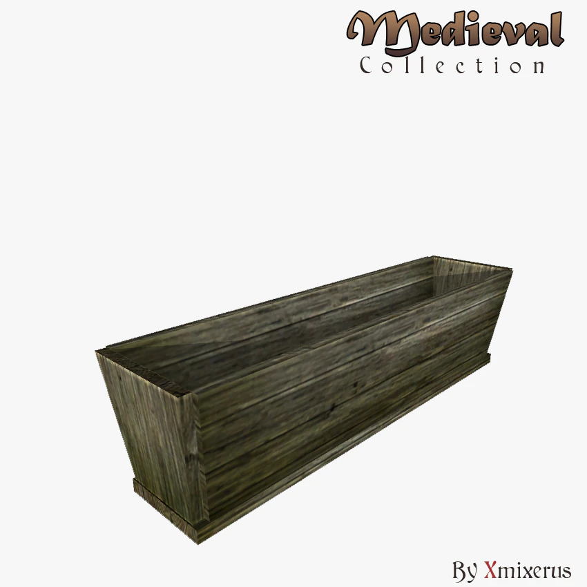 trough 3D Model .c4d .max .obj .3ds .fbx .stl .blend