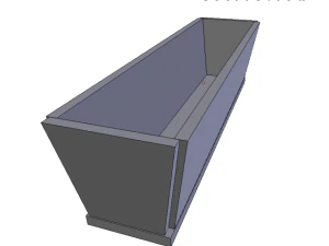 trough 3D Model