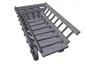 medieval wagon 3D Model