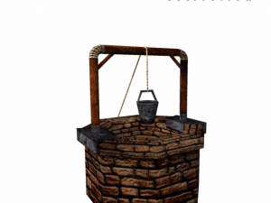 medieval water well 3D Model