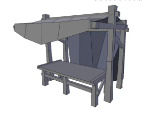 market places collection 3D Model