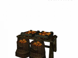 simple market place 3D Model