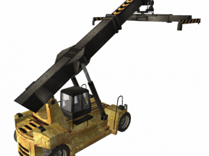 reach stacker low poly 3D Model