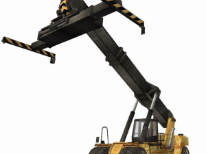 reach stacker low poly 3D Model