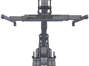 reach stacker low poly 3D Model