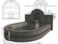 fountain low poly 3D Model