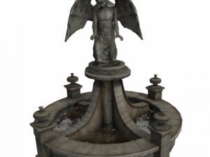 fountain low poly 3D Model