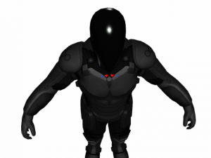 starship pilot sci fi low poly 3D 모델