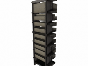 server rack low poly 3D 모델