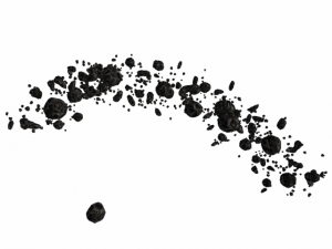 asteroids field low poly 3D Model