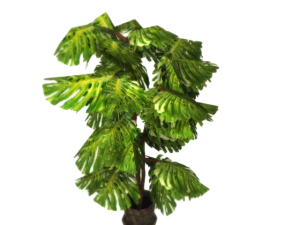 plant in a pot game ready 3D Model