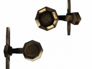iron torch low poly 3D Модель
