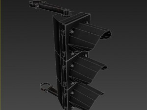 lowpolytrafficlightgamemodel 3D Модель