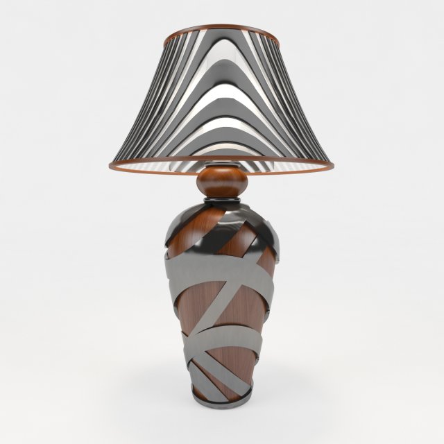 modern table lamp 3D Model .c4d .max .obj .3ds .fbx .stl .blend 