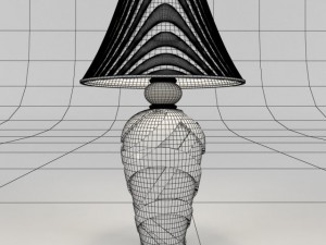 modern table lamp 3D Model