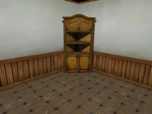 low poly mexican type cabinet 3D 모델