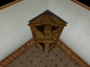 low poly mexican type cabinet 3D 모델