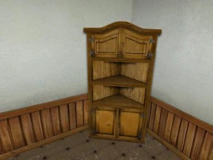 low poly mexican type cabinet 3D Model