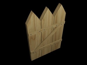 a small collection of fences Modello 3D