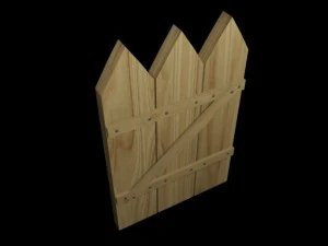 mała kolekcja ogrodzeń Model 3D