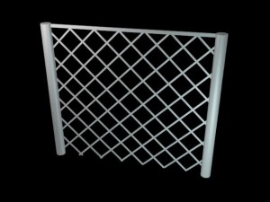 a small collection of fences 3D 모델