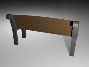 bench Modelo 3D