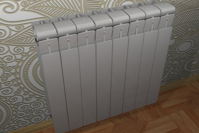 radiator 3D 模型 .c4d .max .obj .3ds .fbx .stl .blend 