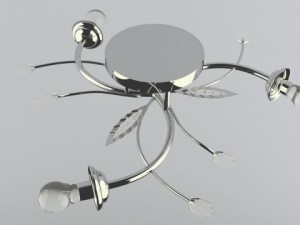 ceiling light made in 3ds max 2014 3D Model