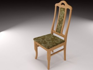 realistic chair made in 3ds max 2014 Modelo 3D
