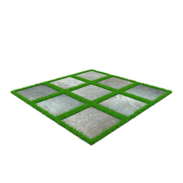 grass 3D Модель .c4d .max .obj .3ds .fbx .stl .blend 