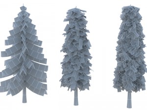 pine v2 Modello 3D