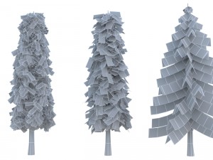 pine v2 Modello 3D