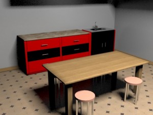 kitchen 3D Модель